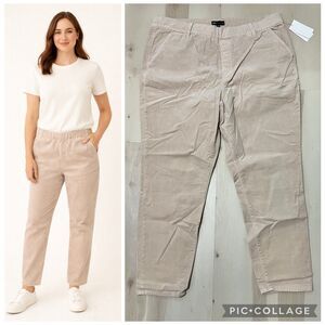 Juicy Couture NWT Plus Size 20W Blush Nude Elastic Waist Skinny Corduroy Pants